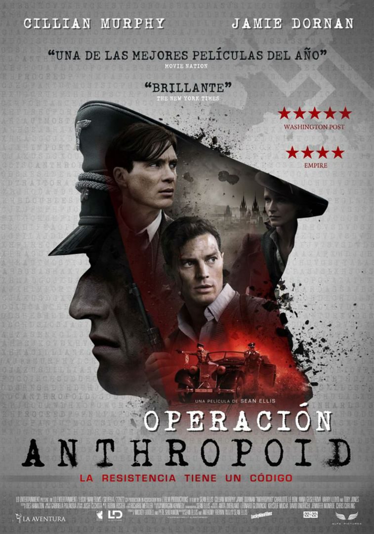 Cartel de Operación Anthropoid - Cartel España