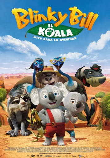 Cartel de Blinky Bill el Koala - España