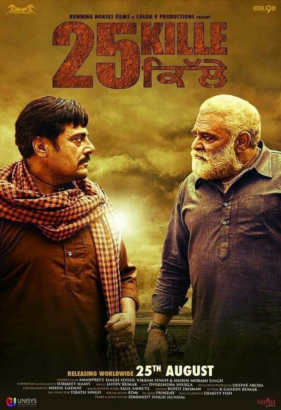 Cartel de 25 Kille - India