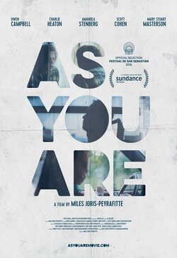 Cartel de As You Are