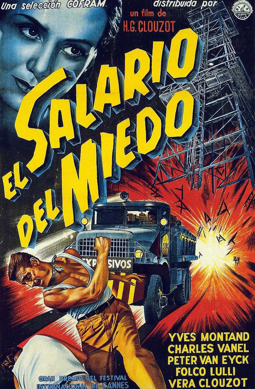 Cartel de El salario del miedo - España