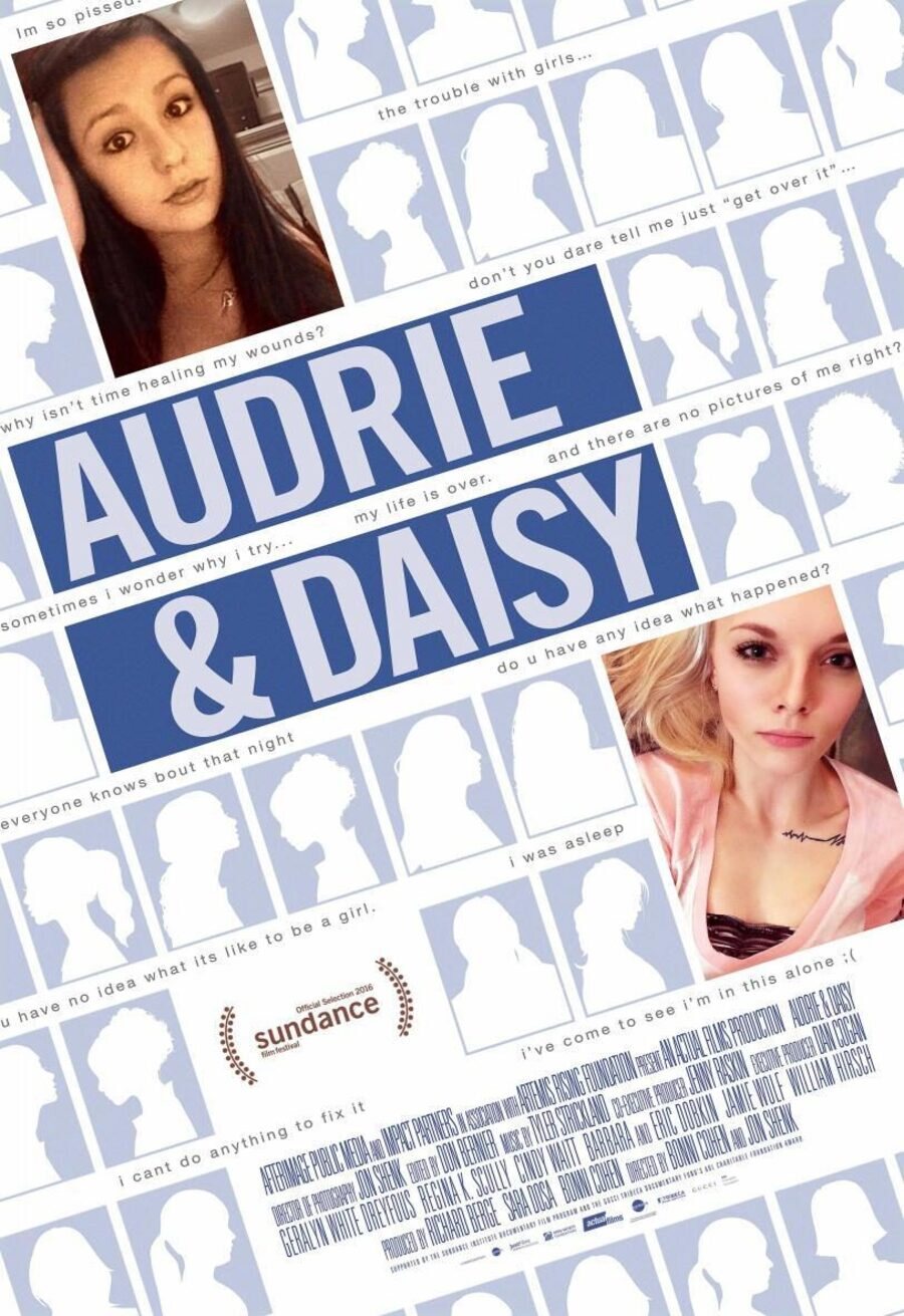 Cartel de Audrie y Daisy - EEUU
