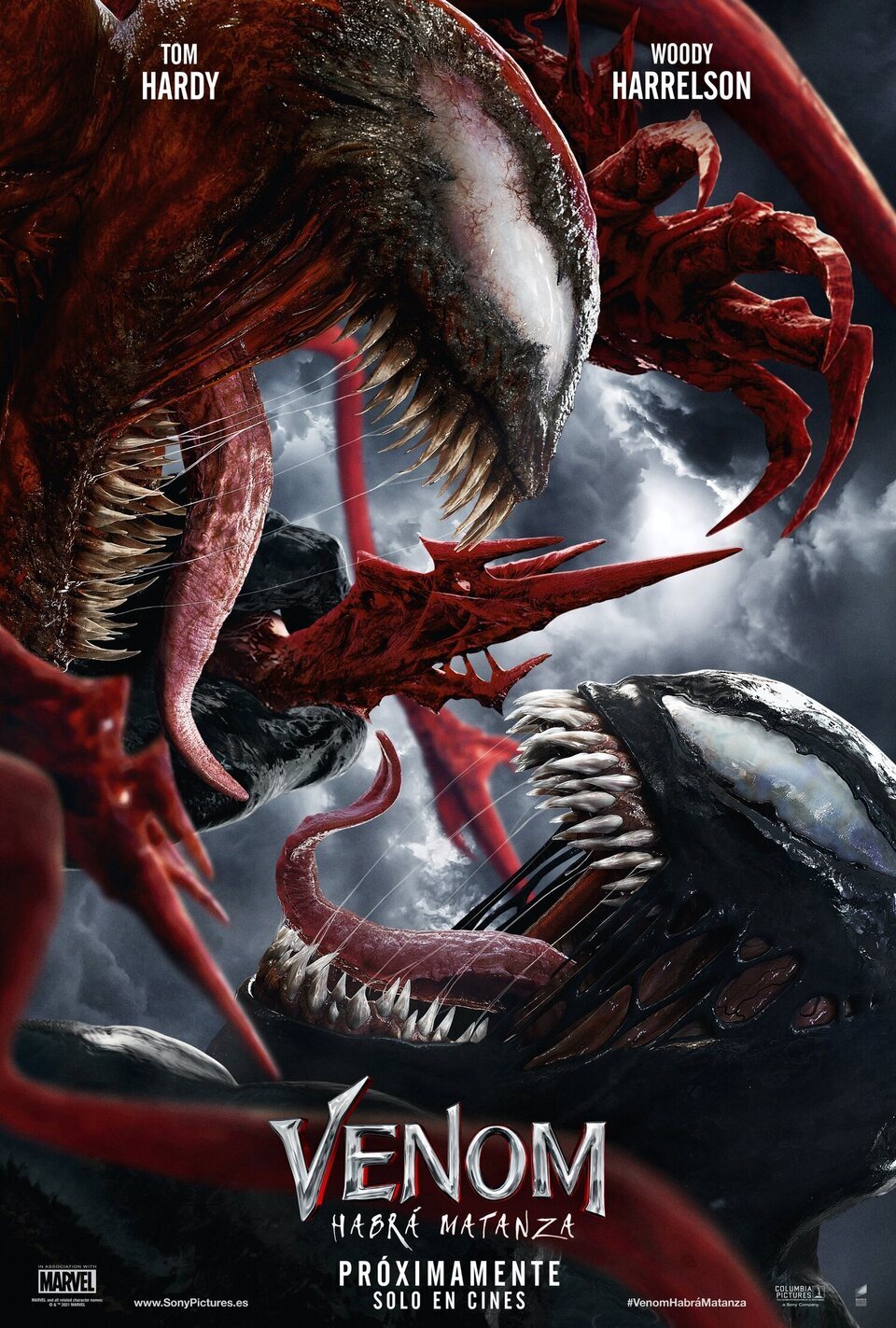 Cartel de Venom: Habrá matanza - España #2