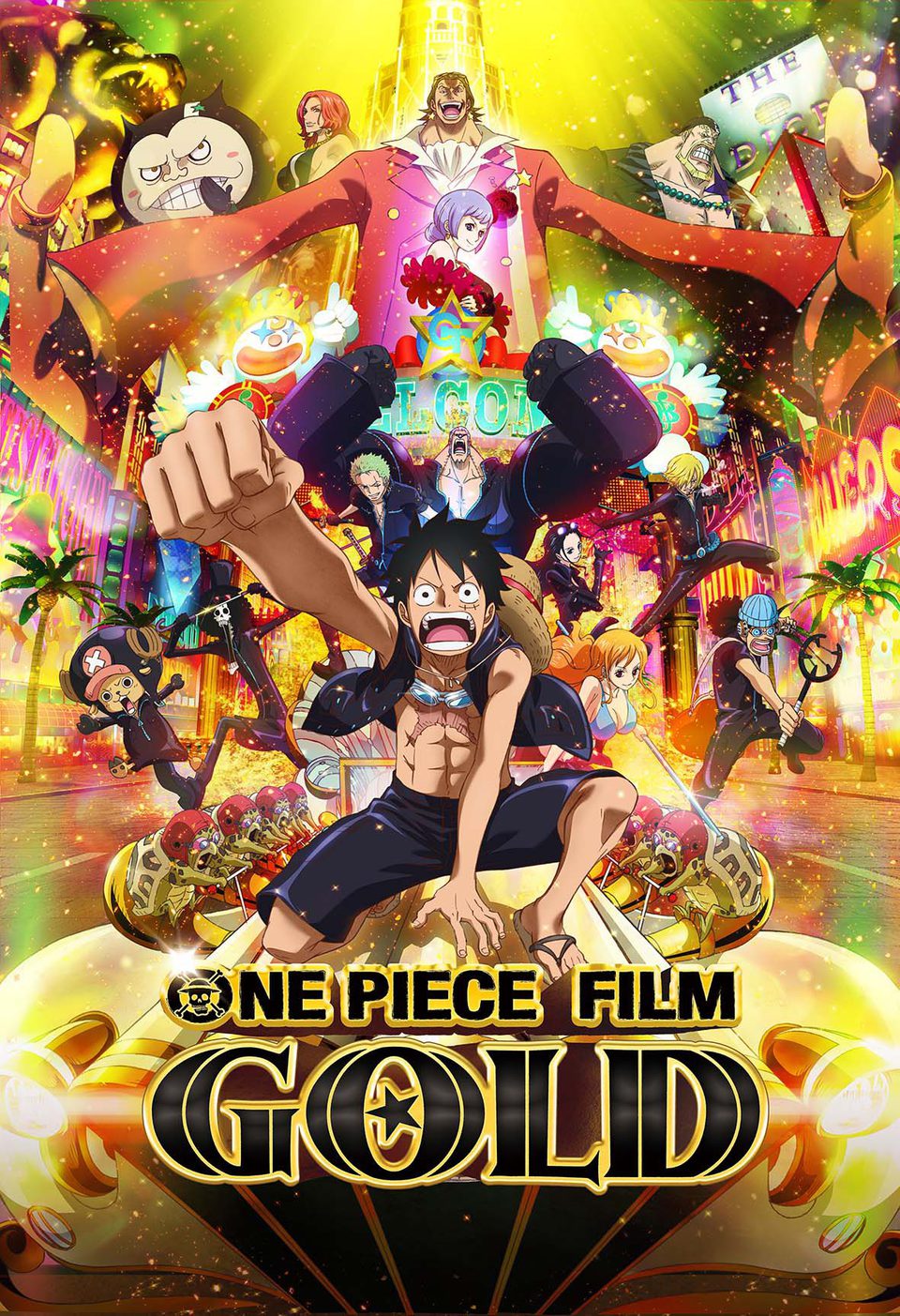 Cartel de One Piece Film Gold - Internacional