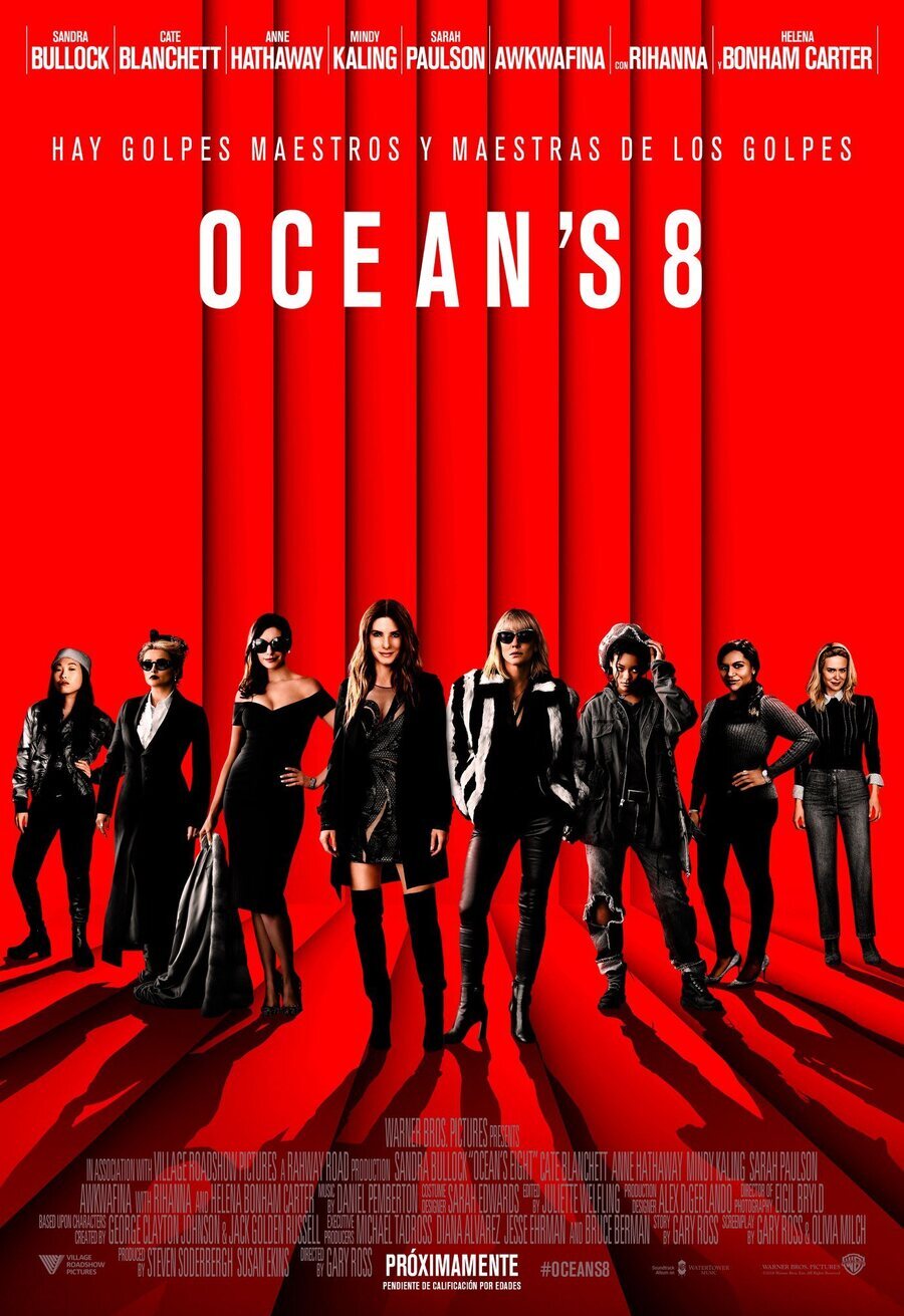 Cartel de Ocean's 8 - España