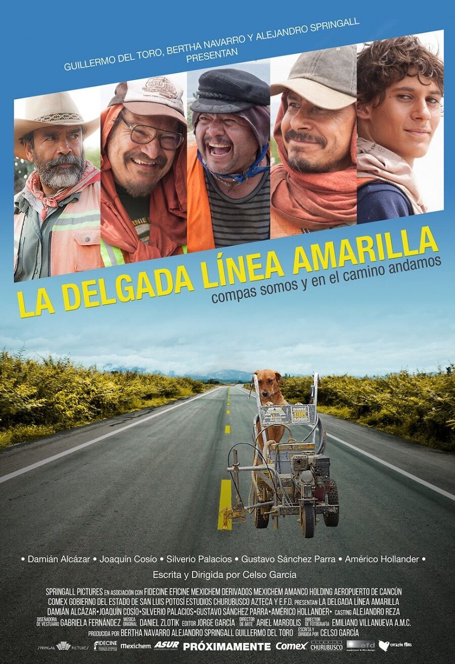 Cartel de La delgada línea amarilla - México