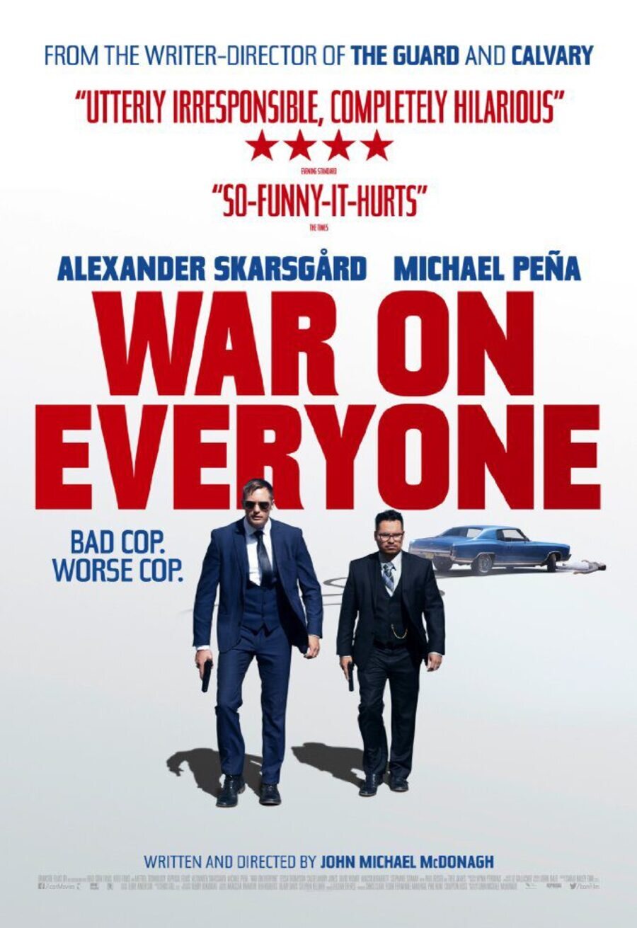 Cartel de War on Everyone - Reino Unido