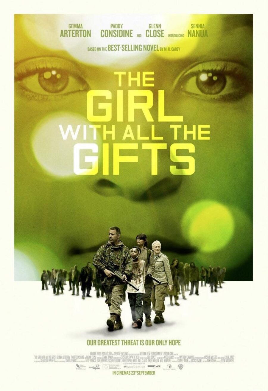Cartel de Melanie. The Girl with All the Gifts - Reino Unido