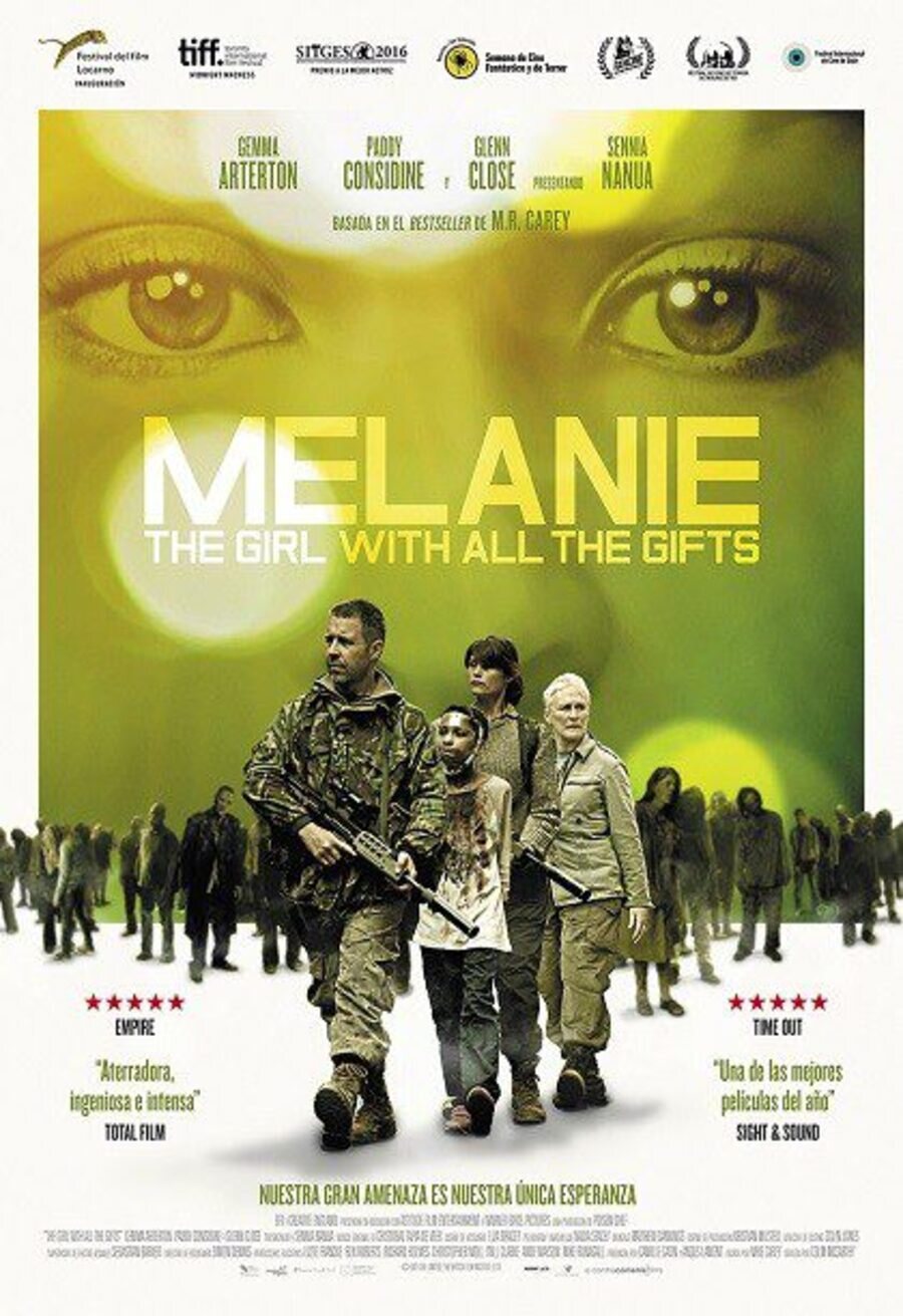 Cartel de Melanie. The Girl with All the Gifts - España