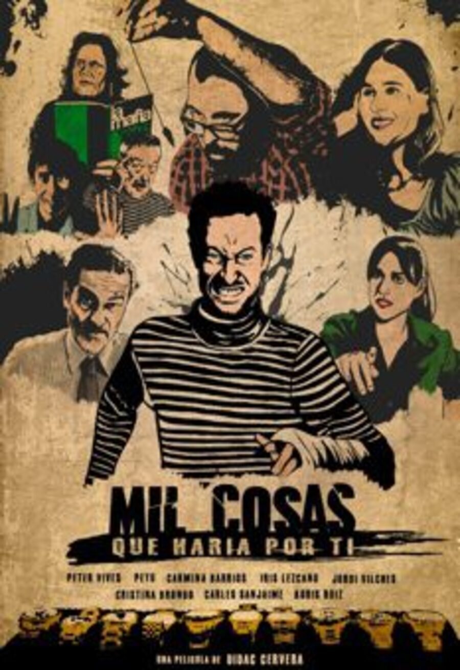 Cartel de Mil cosas que haría por ti - Cartel oficial