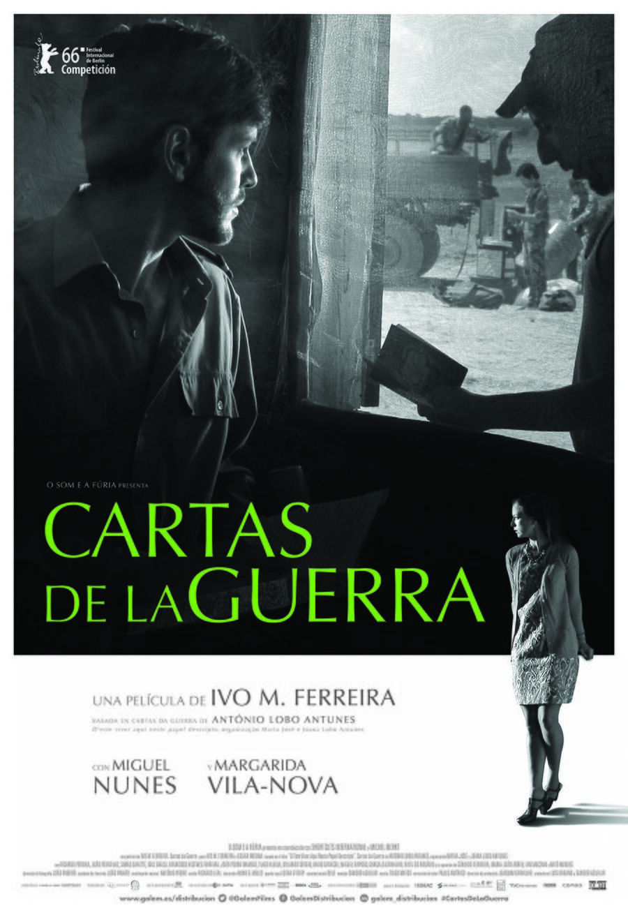 Cartel de Cartas de la guerra - España