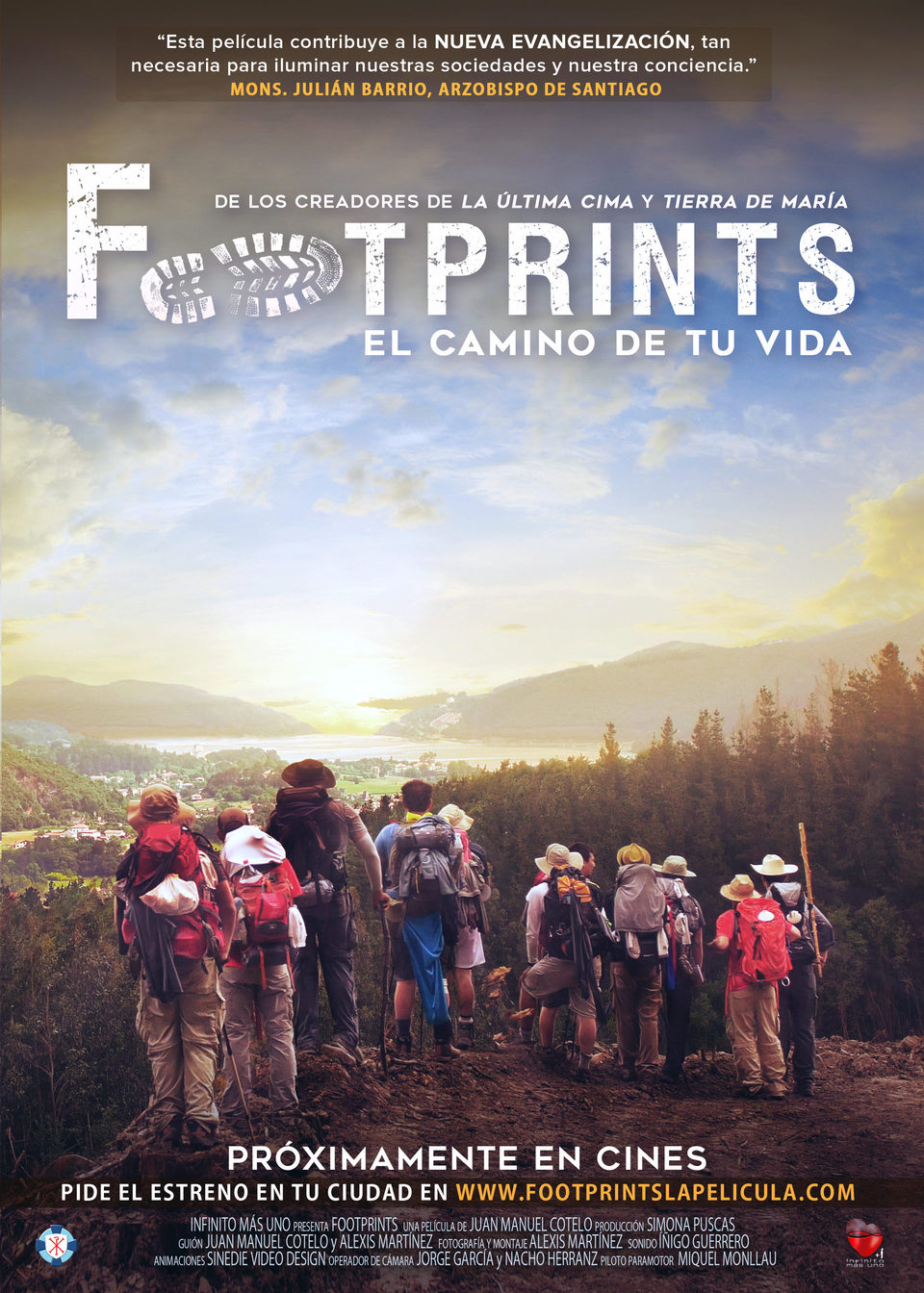 Cartel de Footprints, el camino de tu vida - España