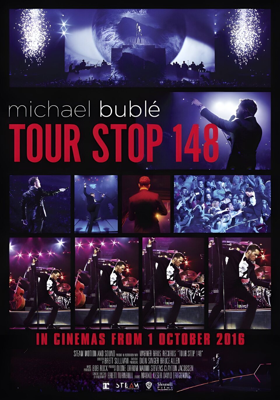Cartel de Michael Buble - Tour Stop 148 - Estados Unidos