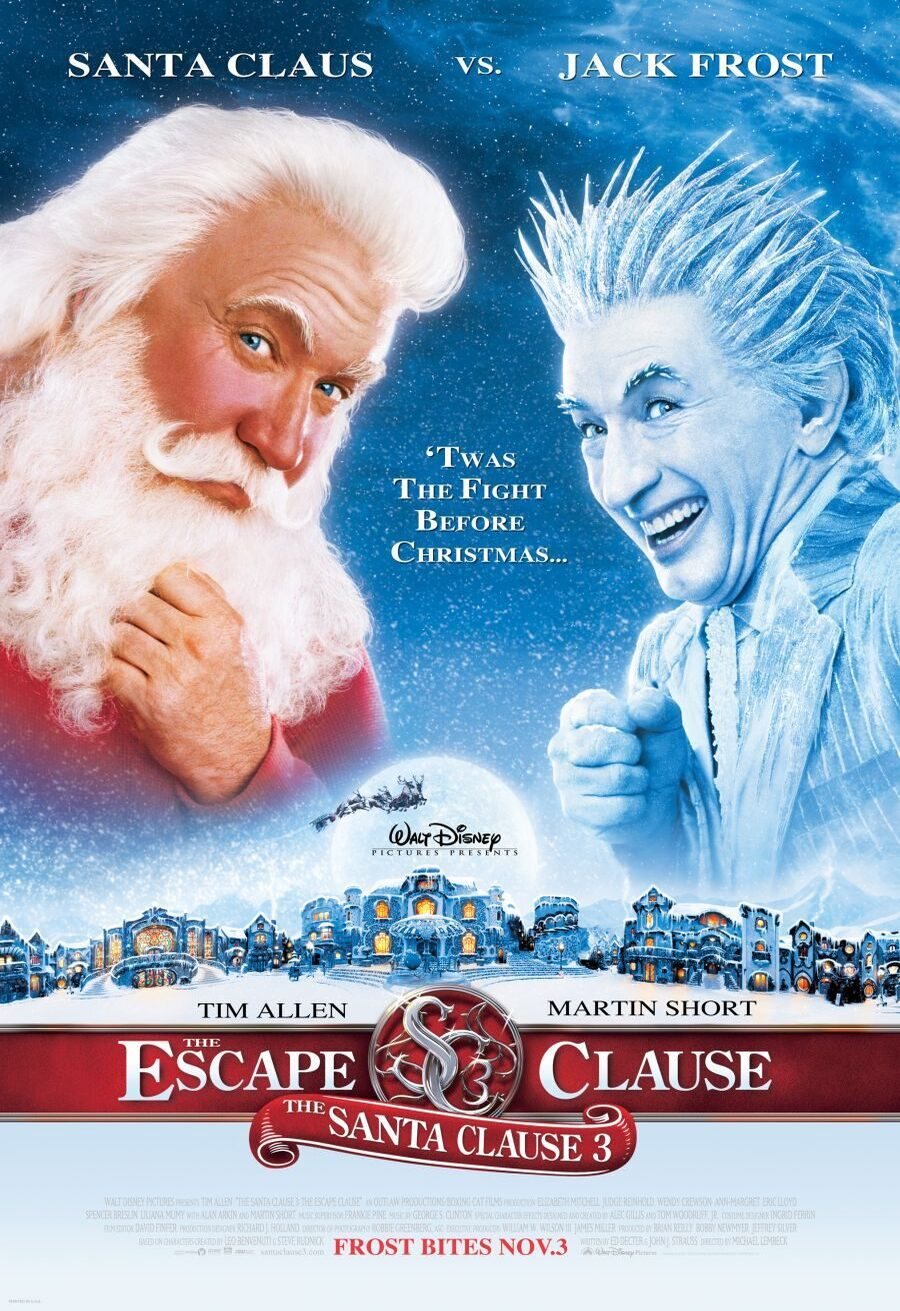 Cartel de Santa Claus 3. Por una Navidad sin frío - Estados Unidos