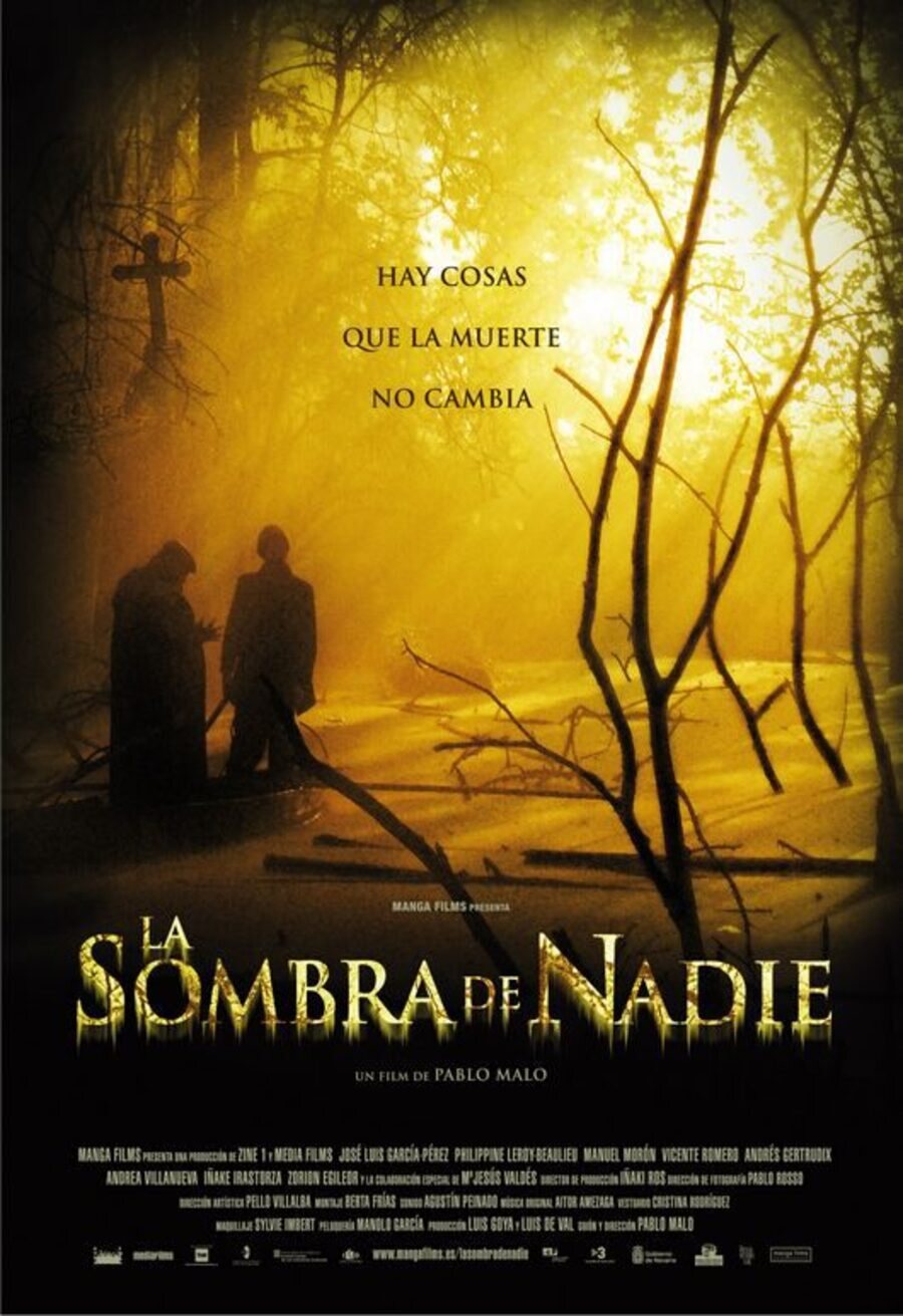 Cartel de La sombra de nadie - España