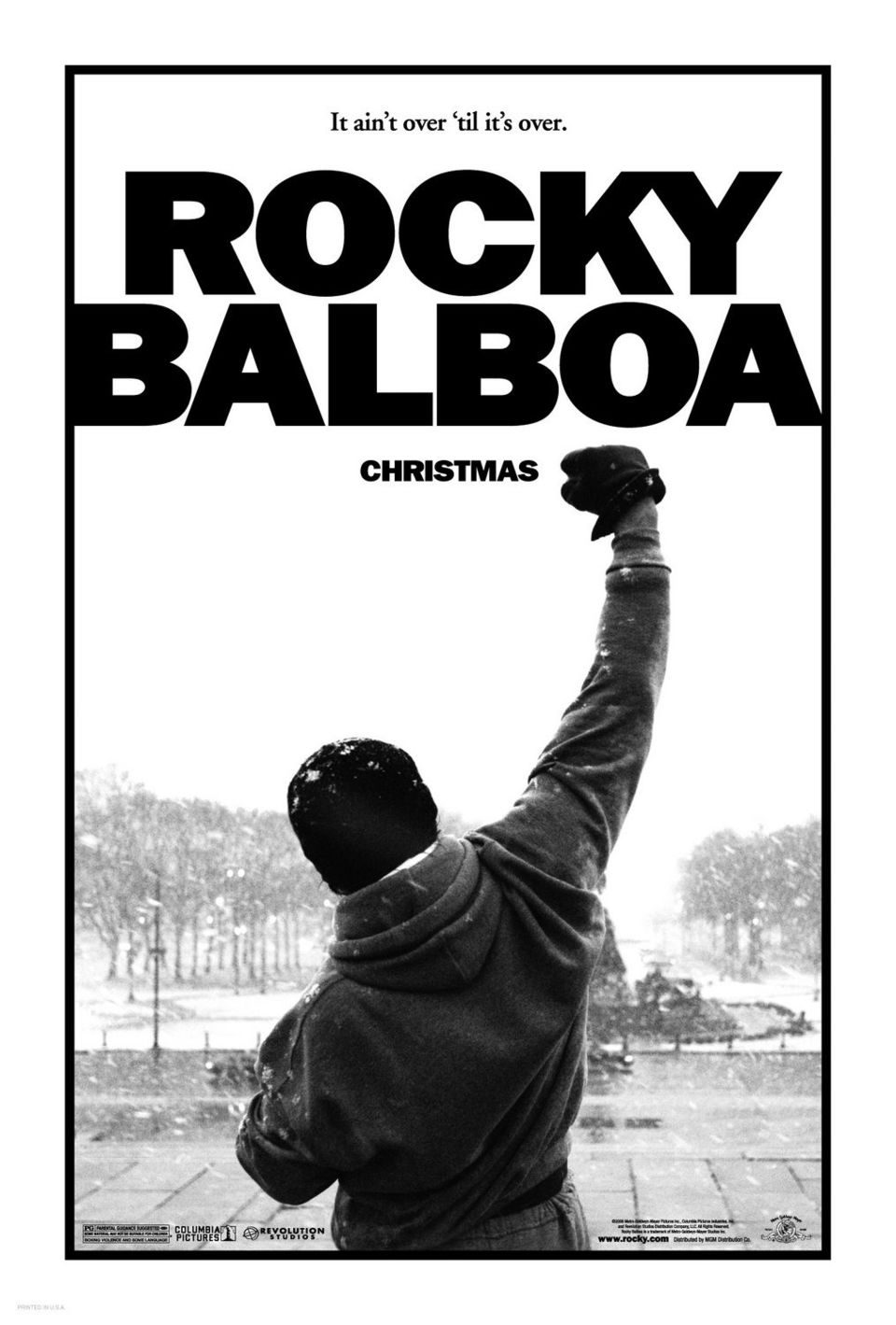 Cartel de Rocky Balboa - Estados Unidos