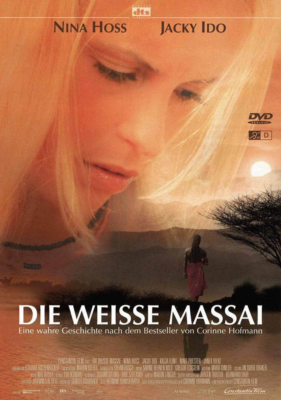 Cartel de La masai blanca - Alemania