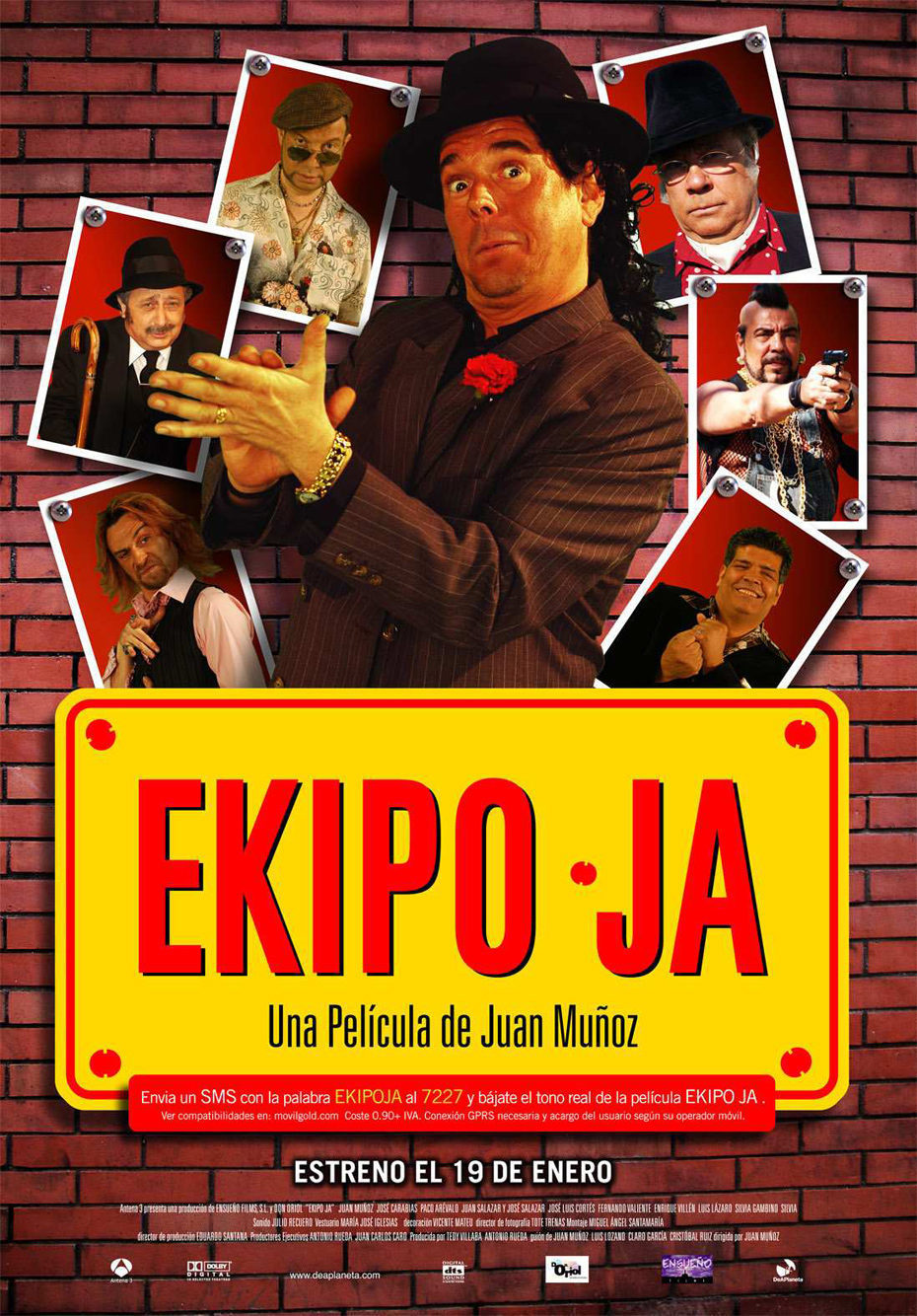 Cartel de Ekipo Ja - España