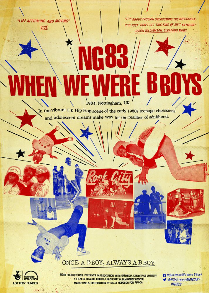 Cartel de NG83 When We Were B Boys - Reino Unido