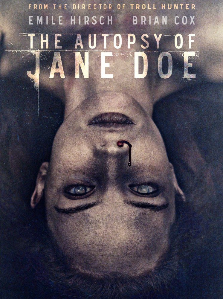 Cartel de La autopsia de Jane Doe - The autopsy of Jane Doe