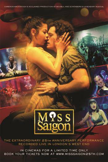 Cartel de Miss Saigon: 25th Anniversary - Reino Unido