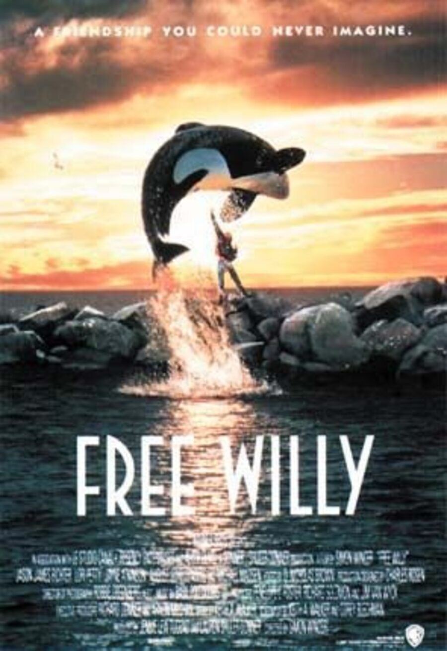 Cartel de ¡Liberad a Willy! - ¡Liberad a Willy!