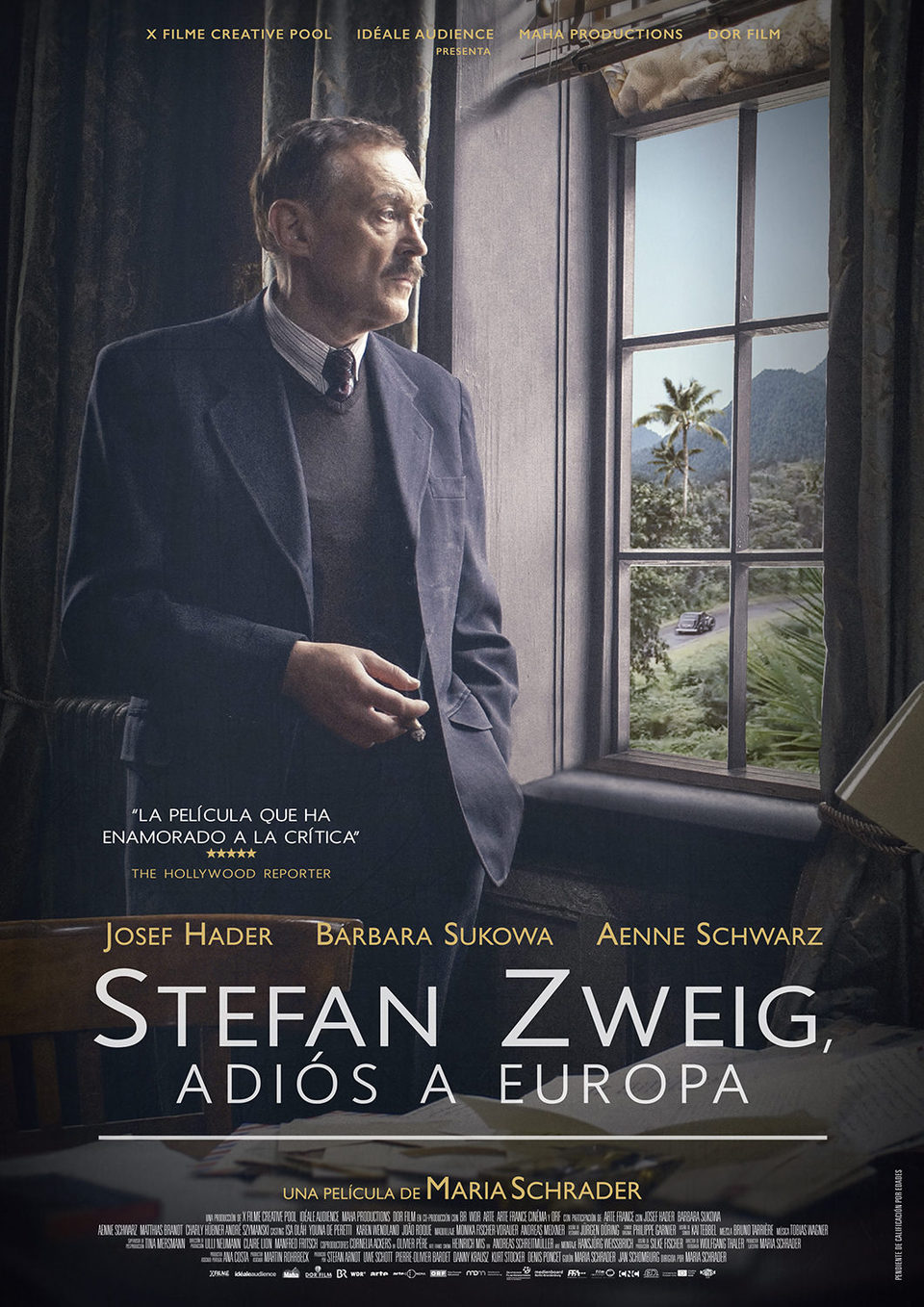 Cartel de Stefan Zweig: Adiós a Europa - España