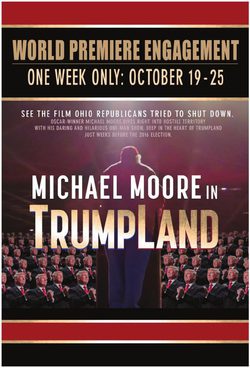 Cartel de Michael Moore en Trumpland