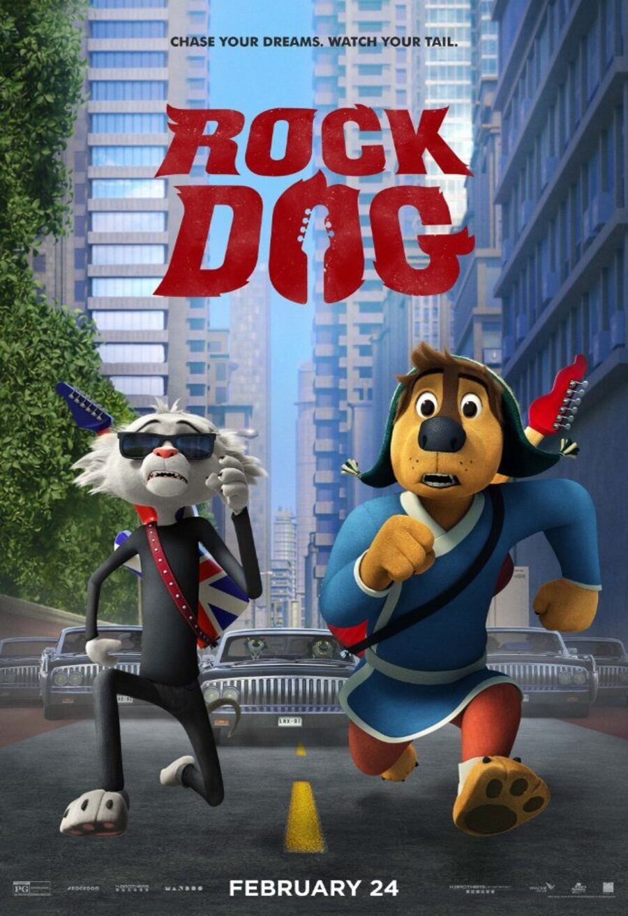 Cartel de Rock Dog - E.E.U.U. #2