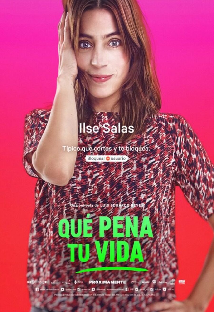 Cartel de Qué pena tu vida - Póster Ilse