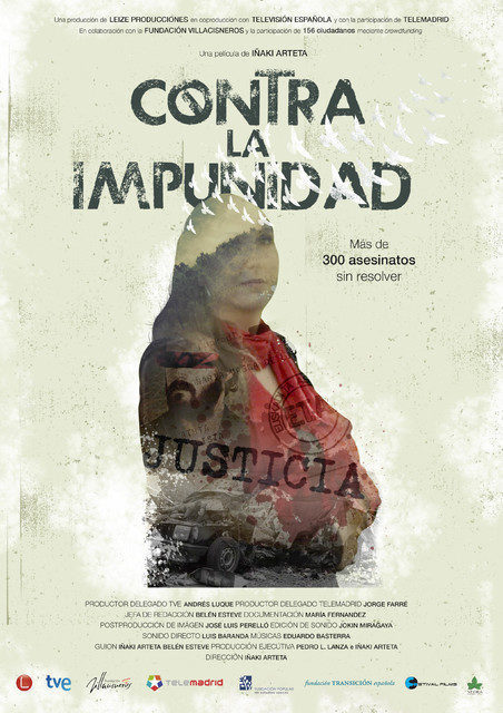 Cartel de Contra la impunidad - España