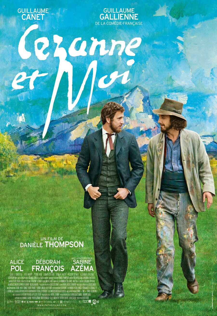 Cartel de Cézanne y yo - Francia