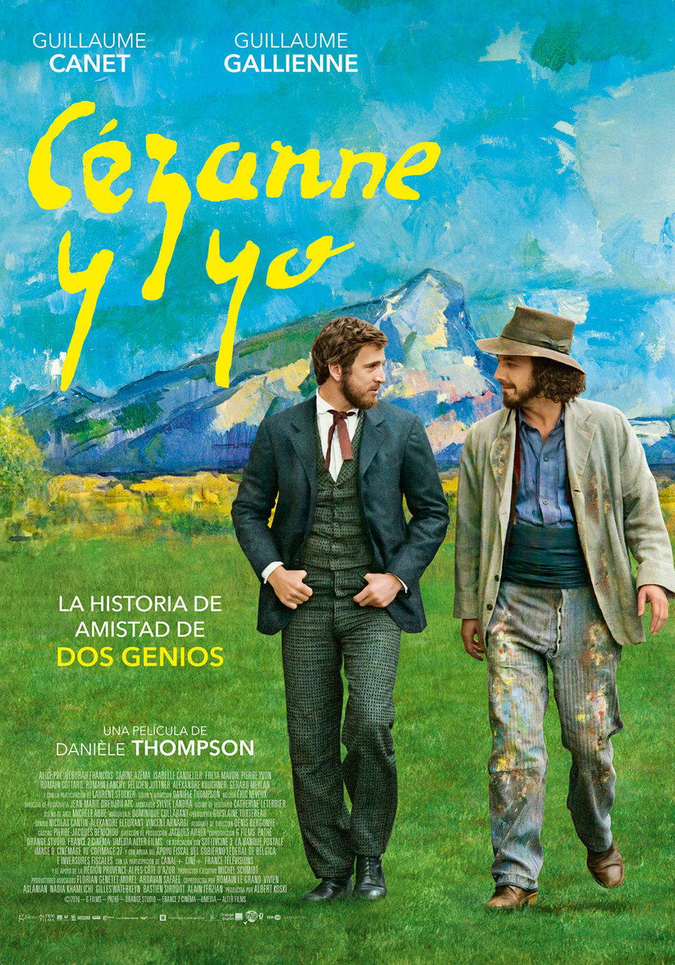 Cartel de Cézanne y yo - España