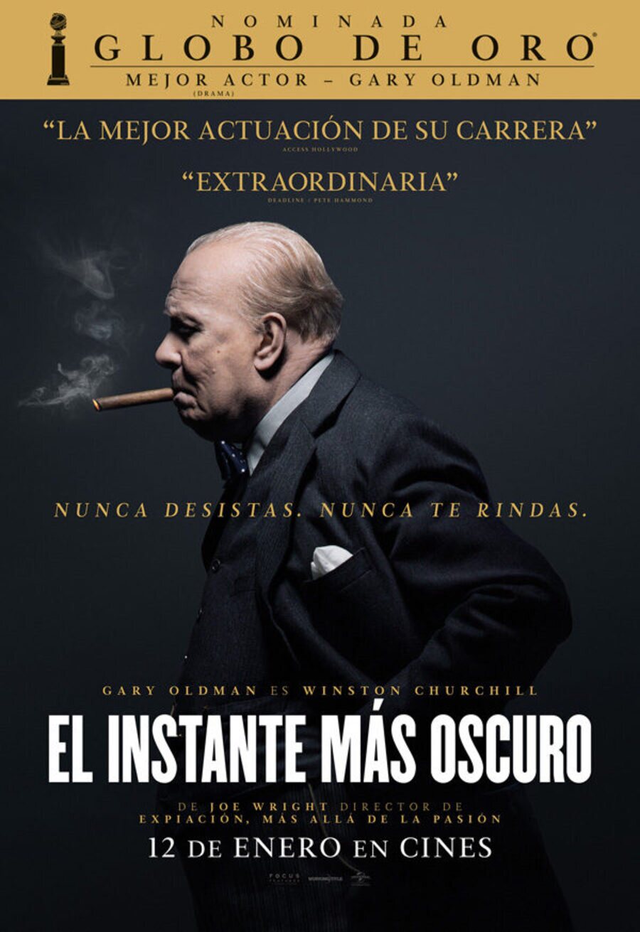 Cartel de El instante más oscuro - España