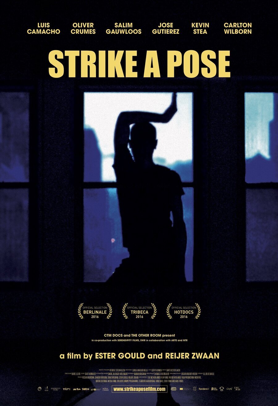 Cartel de Strike a Pose - Bélgica