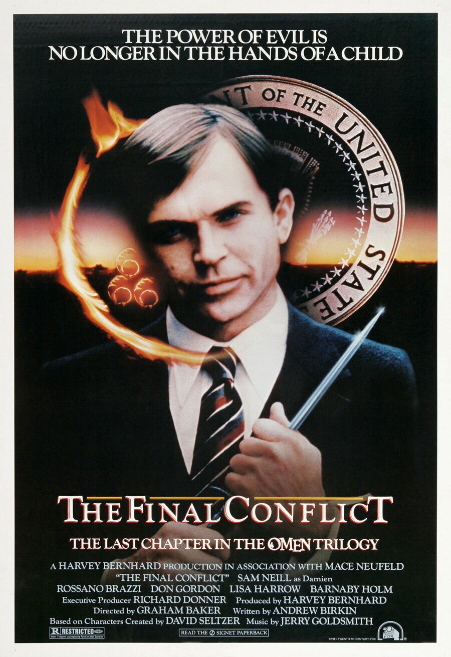 Cartel de El final de Damien - EE.UU.