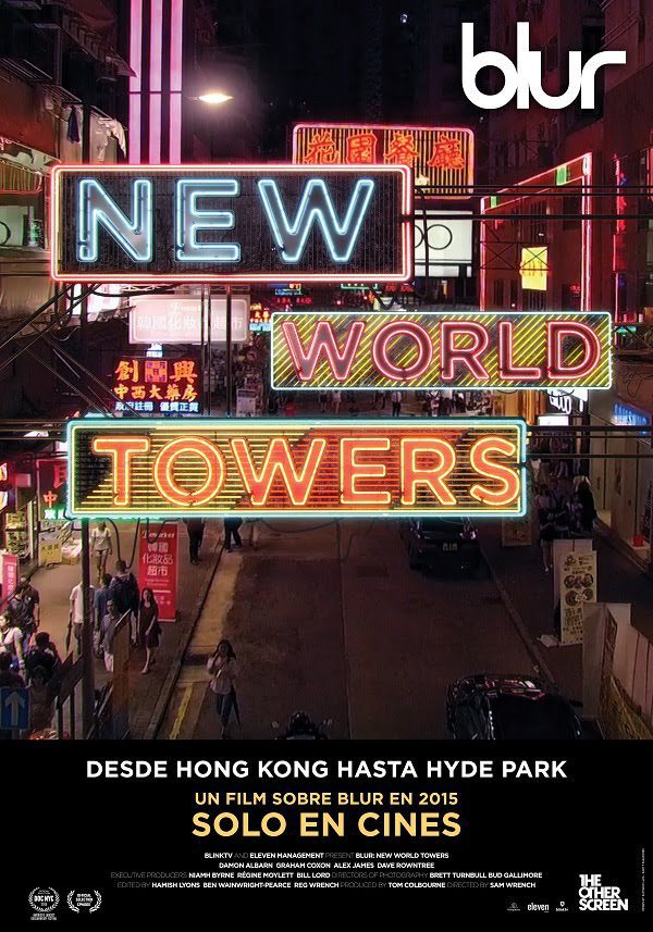 Cartel de Blur: New World Towers - Cartel español