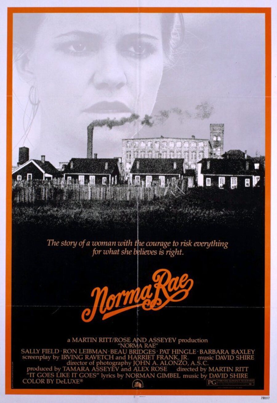 Cartel de Norma Rae - Cartel