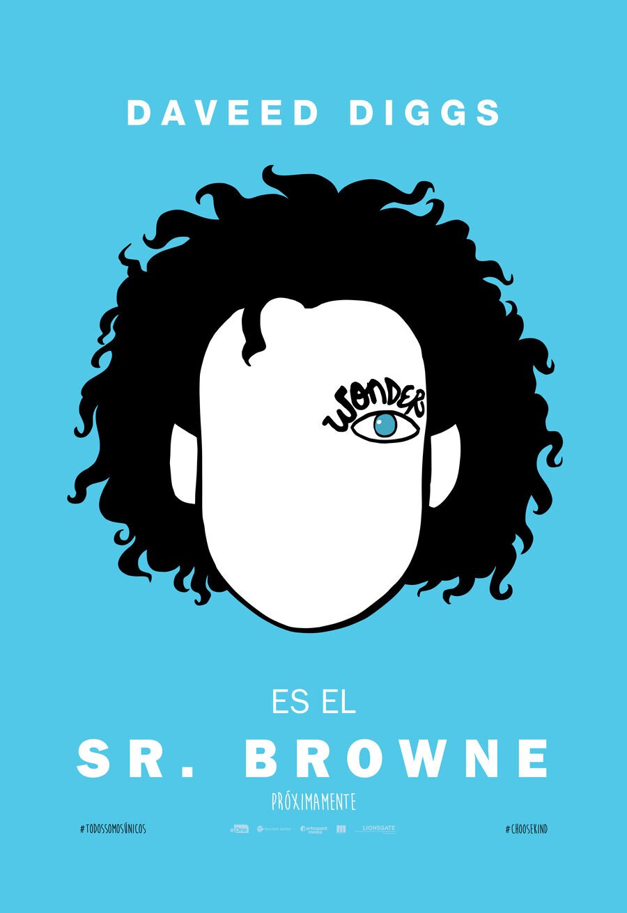 Cartel de Wonder - Cartel personaje: Sr. Browne