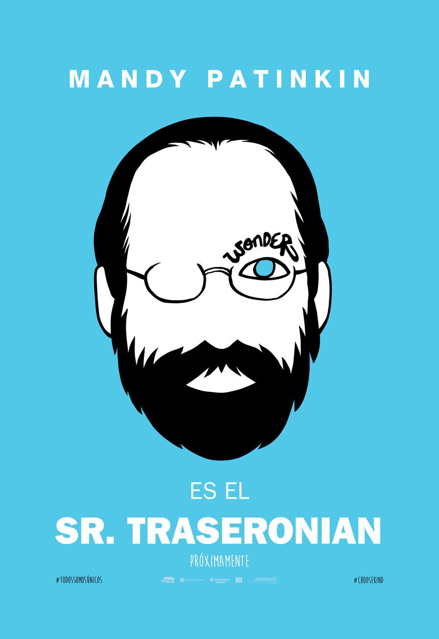 Cartel de Wonder - Cartel personaje: Sr. Traseronian