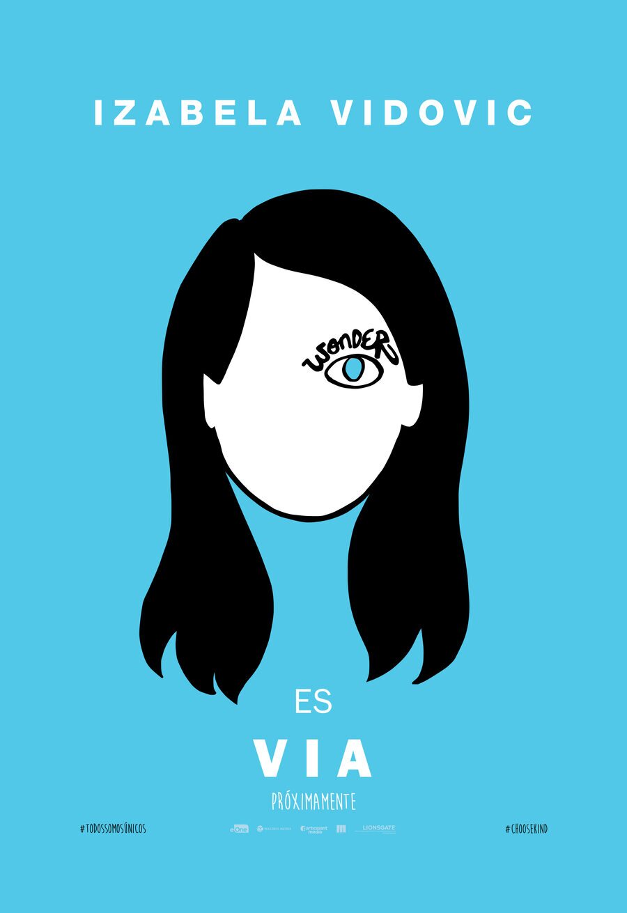Cartel de Wonder - Cartel personaje: Via