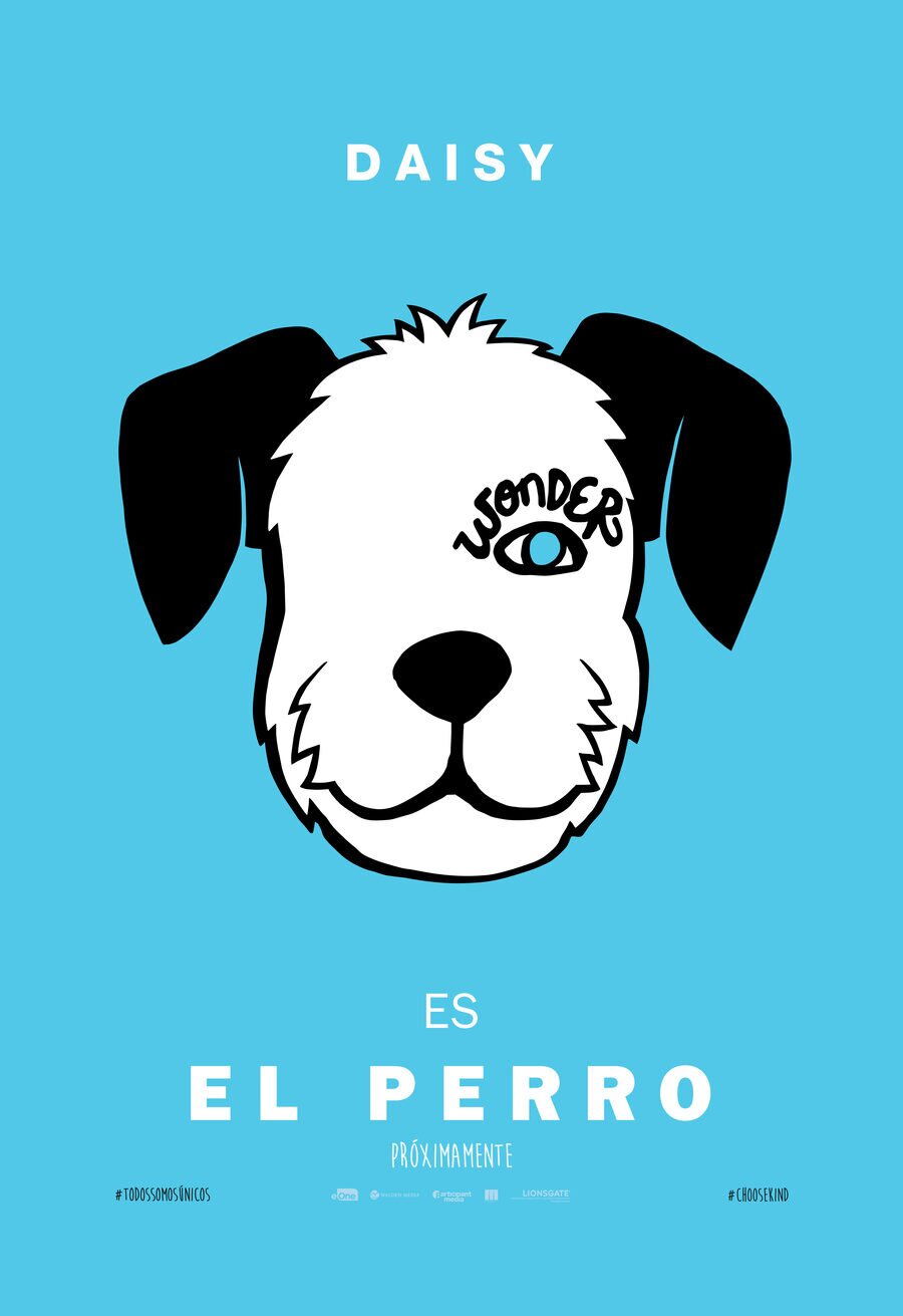 Cartel de Wonder - Cartel personaje: El perro