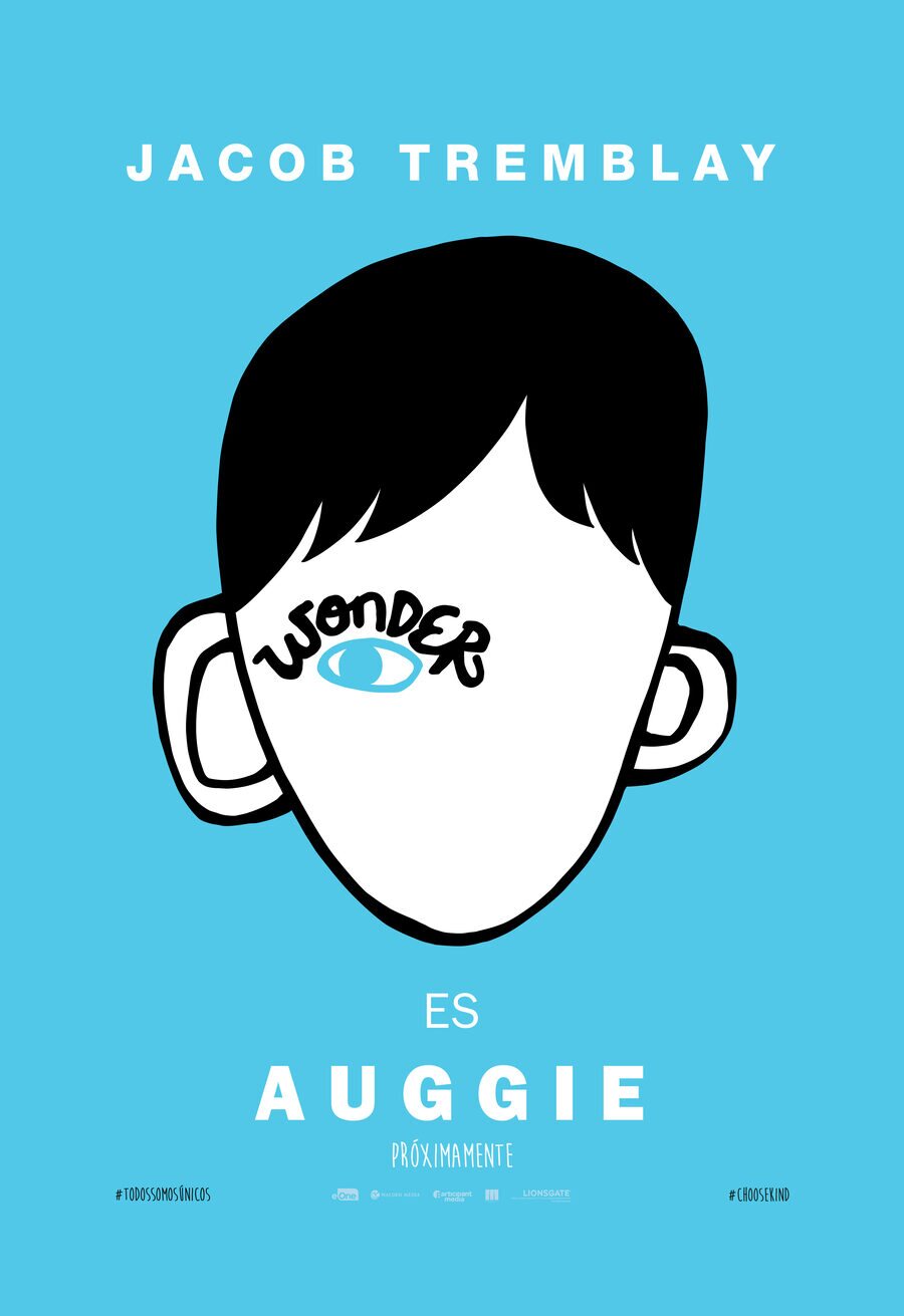 Cartel de Wonder - Cartel personaje: Auggie