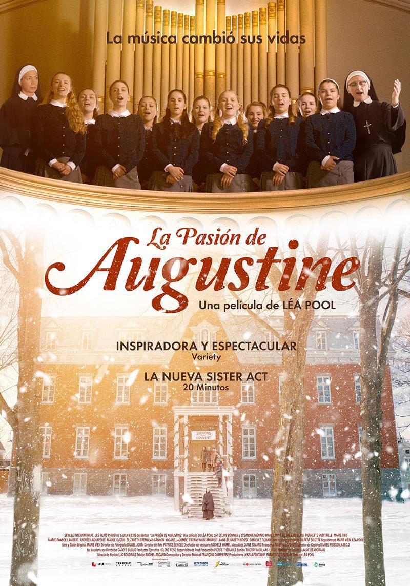 Cartel de La pasión de Augustine - España