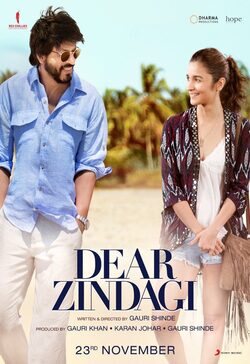 Cartel de Dear Zindagi