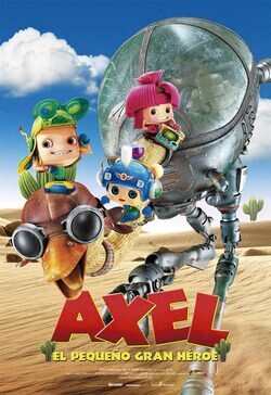 Cartel de Axel, el pequeño gran héroe