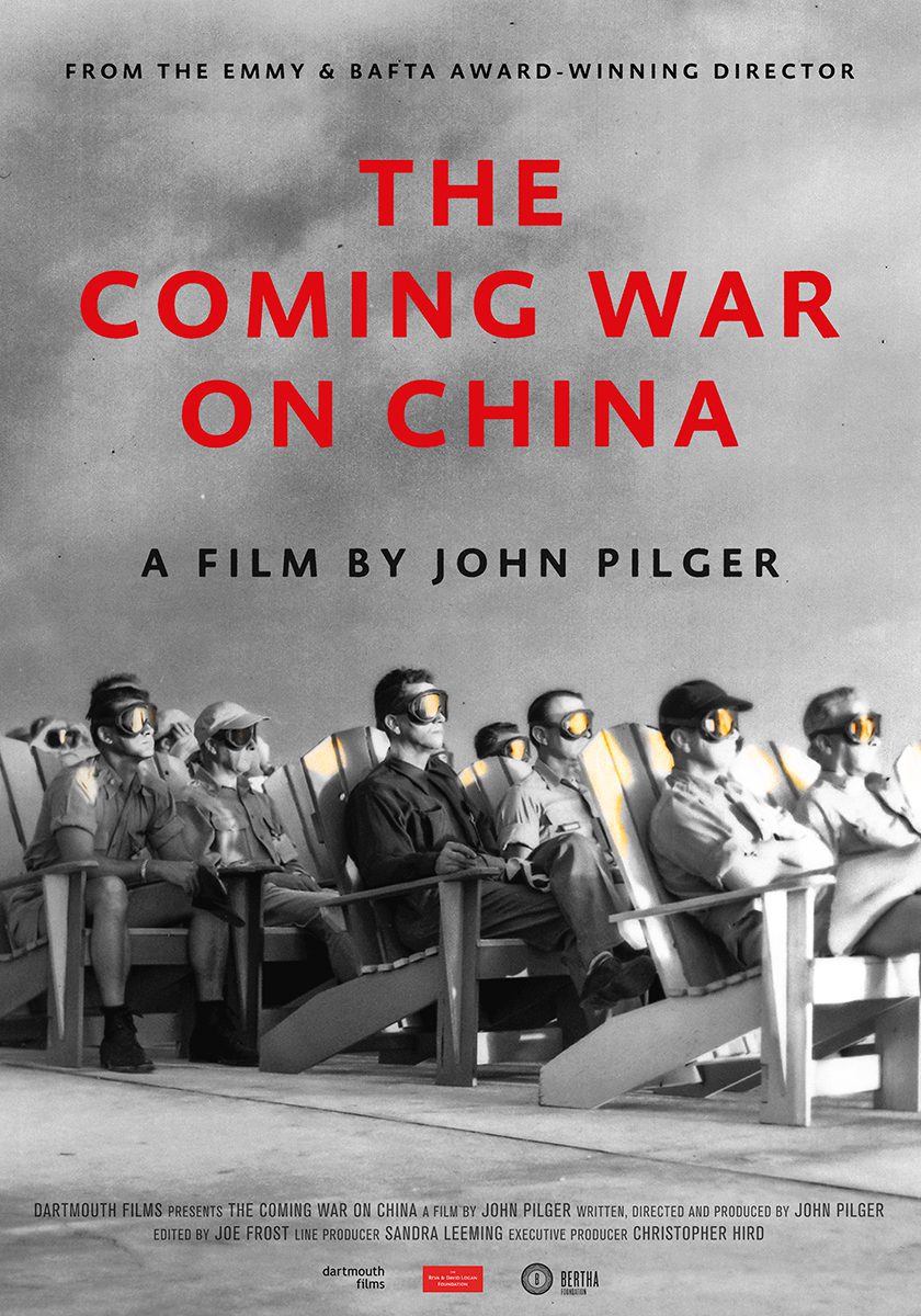 Cartel de The Coming War on China - Reino Unido