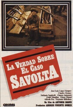 Cartel de La verdad sobre el caso Savolta