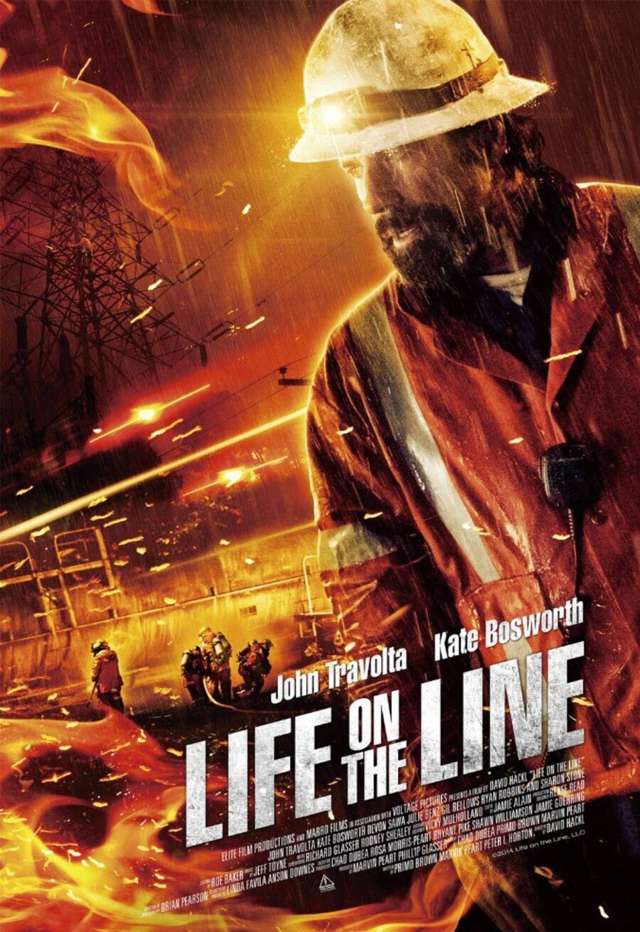 Cartel de Hombres de élite - Life on the Line (2015)