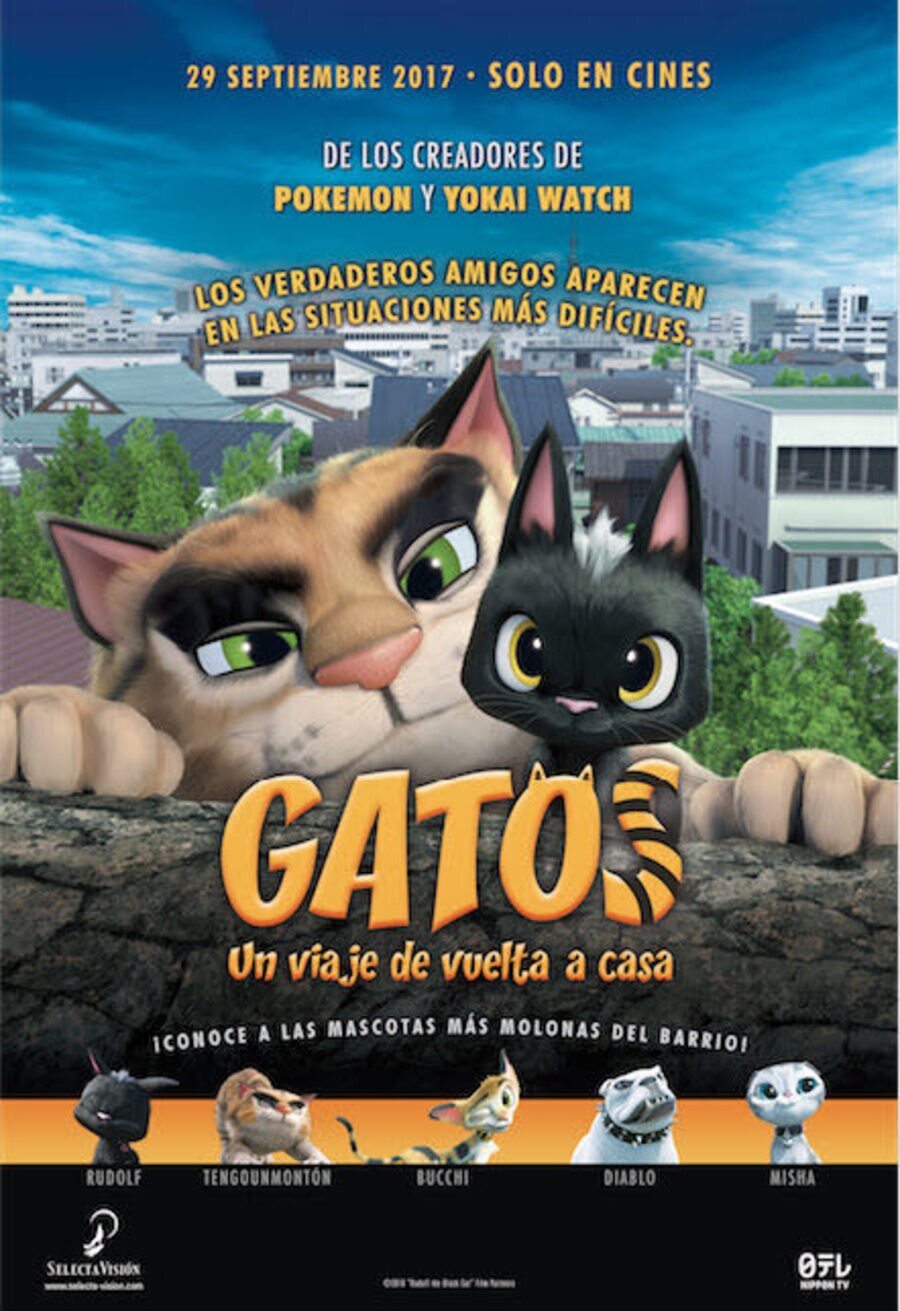 Cartel de Gatos. Un viaje de vuelta a casa - España